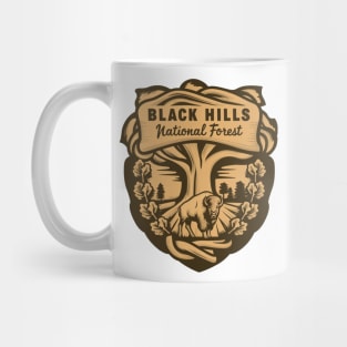 Black Hills National Forest Bison Desing Mug